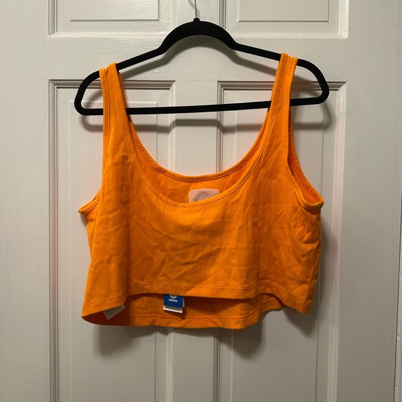 Adidas Essentials Tank‎ Rib Crop Top - Picture 6 of 7
